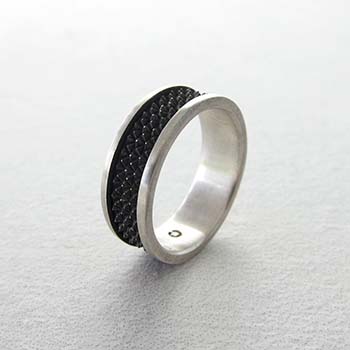 Image of Capstone Ring Silver